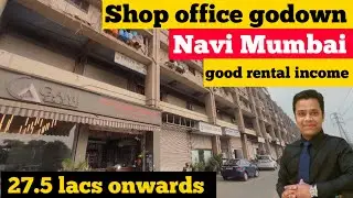 Commercial shop, godown, office space 27.5 lacs onwards / good rental income, Gami industrial park