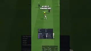 Level 57 RONALDINHO Build TUTORIAL 👀👀👀 #fifa #fifa23 #proclubs #bestbuild #lwbuild #shorts