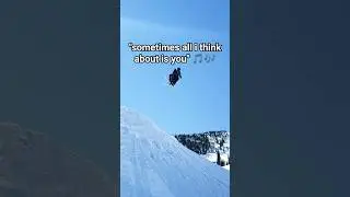 skiing 🔥👀 #winter #skiing #june #sun #friends #snow #edit #day #park #music