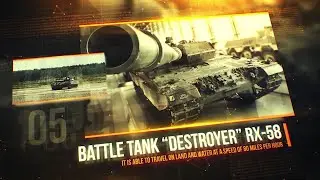 Military War Weapons Slideshow - After Effects Template