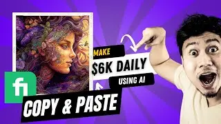 How to Make Money With AI Art ($6k/day) | NO SKILLS REQUIRED 🤯🔥