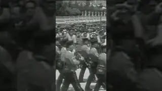 Imperial Japanese Navy parade in Barcelona, Spain 1934 #militaryhistory