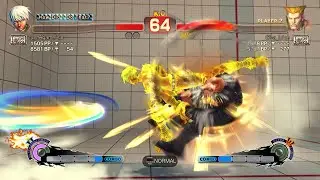 ULTRA STREET FIGHTER IV Elena Rose  vs Rufus Guile