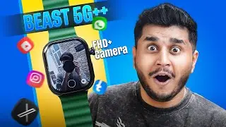 Beast 5G+ Android Smartwatch of 2025⚡️|| With 8GB+128GB Storage, 12MP Camera, Face Lock, WS 68 Ultra
