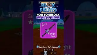Часть 70 | Как разблокировать полуночный клинок! 💜🗡️ #foryou #bloxfruits #roblox #sword #midnight