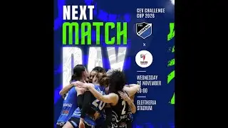 Olympiada Neapolis vs Charleroi - CEV Challenge Cup