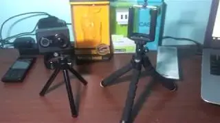 Cheap Mini Tripods Comparison: Daiso Japan 88 php vs CD-R King 50 php