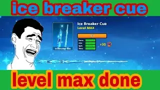 8 ball pool 😍 Ice breaker cue max level 41 conplet my real id 💪