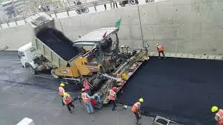Underground Road Kalanki Kathmandu Black sheet