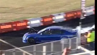 WIDE OPEN Pro Class Burnout Qualifying OZNATS Adelaide