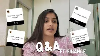 Вопросы и ответы: финансовый выпуск 💰 | Как получить работу в сфере анализа рынка акций + зарплат...