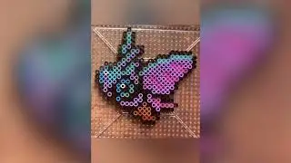 Compilation of Pokemon Design Shorts! | Satisfying Fuse Bead Crafting | #perlerbeads #craft #pokemon