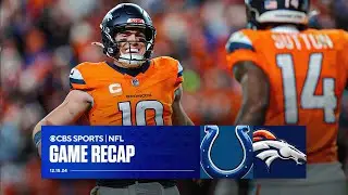 Broncos SURGE in 2nd half, win 4th straight in victory over Colts | Game Recap
