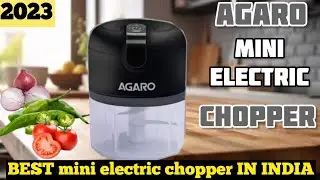 AGARO best electric mini chopper /Reviews & demo how to use vegetable chopper