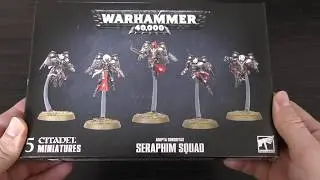 Sisters of Battle - Seraphim Squad - Unboxing (WH40K)