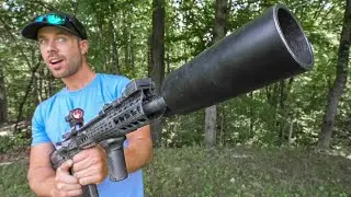 Full Send With The Golf Ball Cannon !!!