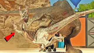 BIG EATIE TYRANNOSAURUS REX vs CARNIVORES & DINOSAURS & I-REX FIGHTING - Jurassic World Evolution 3