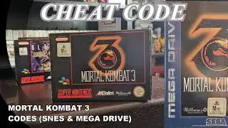 Mortal Kombat 3 - CHEAT CODES - Super Nintendo/Sega Genesis | feat. @TheToppyJr #mortalkombat