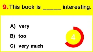 Easy English grammar for beginners ( 161 ) | Mixed Grammar Quizzes & Test