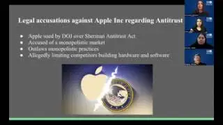 Apple vs DOJ - Group 1
