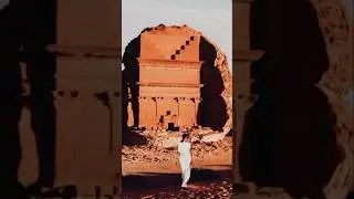 Madain Saleh: Journeying Through the Desert's Ancient Marvel .  #madainsaleh