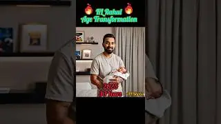 KL Rahul Age Transformation 🔥 1992-2025 AI VERSION #klrahul #kl #apshots #cricket #ipl #shorts #ai