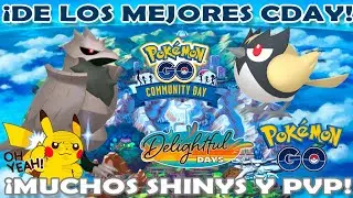 🤩 &iexcl;ROOKIDEE COMMUNITY DAY &Eacute;PICO! Muchos SHINYS y Corviknight TOP para PVP ⚔️ - Vlog Pokemon Go