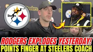 RODGERS GOES OFF: names names and puts Tomlin against the wall today | Steelers News