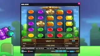 Vinnarum Reelrush - Bonusspel och freespins
