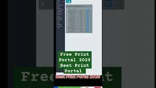 Free Print Portal I'd 2025 How To best Print Portal 2025 Print I'd kaise banaye free Mai 2025 #print