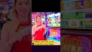 Vamos como nos va con la tiki fire en las Vegas  #slots #casino #fypyoutube #fyp #viralvideo #viral