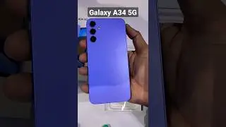 Galaxy A34 5g unboxing | Samsung A34 5g first look