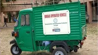 IIT Delhi Bio-Gas car project: Biogas based systems Bhilwara