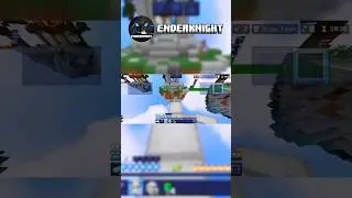 Bro Give Up Nice Gameplay... #minecraft #hivebedwars #enderknight