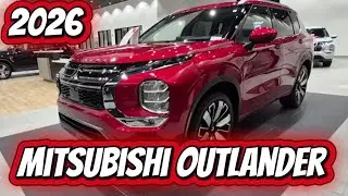 2026 Mitsubishi Outlander | Full Walk Around, Design, Interior & Technology #mitsubishi 