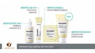 Dr.Jart+ Ceramidin Trial Kit (Cream + Liquid + Oil Balm + Body Cream) | Review/Test