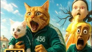 Cute Cat Food Delivery on Bicycle | Funny Cat Courier🌶️