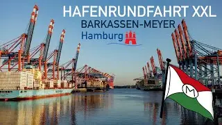 Hafenrundfahrt XXL in Hamburg mit Barkassen Meyer🚢⚓️🌊