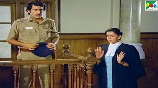 भारती माथुर ने किया Inspector Pandey का पर्दाफाश | Kudrat Ka Kanoon | Jackie Shroff, Hema, Raza