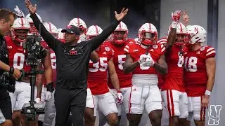 Nebraska Football: Mickey Joseph fires up electric crowd for Huskers Tunnel Walk against Oklahoma