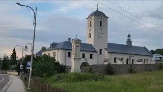 May 26th 2024 Kielce Region, Poland - Driving from Bodzentyn to Kielce