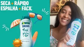 RESENHA: PROTETOR SOLAR SUNDOWN FPS 50 (CORPO E ROSTO) | PRAIA E PISCINA