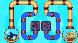 Don’t Pull the Wrong Pin 🐠 | Save The Fish Puzzle Today | save the fish / pull the pin level  #save