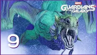 GUARDIANS OF THE GALAXY PS4 Gameplay Walkthrough Part 9 - FIN FANG FOOM BOSS FIGHT (with Timestamps)