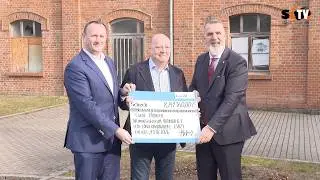 Meilenstein f&uuml;r das neue Bildungszentrum &bdquo;Am Viehmarkt&ldquo; in P&ouml;&szlig;neck!