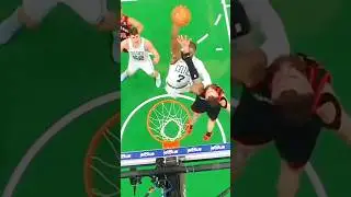 IN YOUR FACE! Jaylen Brown ignites the crowd with this thunderous dunk on Sandro Mamukelashvili!