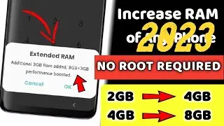 How To Increase Your Android Phone RAM [LATEST  2023]