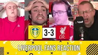 GUTTED LIVERPOOL FANS REACTION TO LEEDS 3-3 LIVERPOOL (EPL 2025-26 MATCHDAY 15) | FANS REACTION