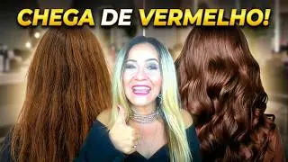 COMO PINTAR O CABELO COM 7.7 SEM DEIXAR AVERMELHADO! #Live