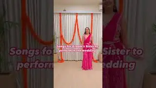 Songs for groom sisters to perform in wedding | Sangeet Dance sisters | Brother Sister Song